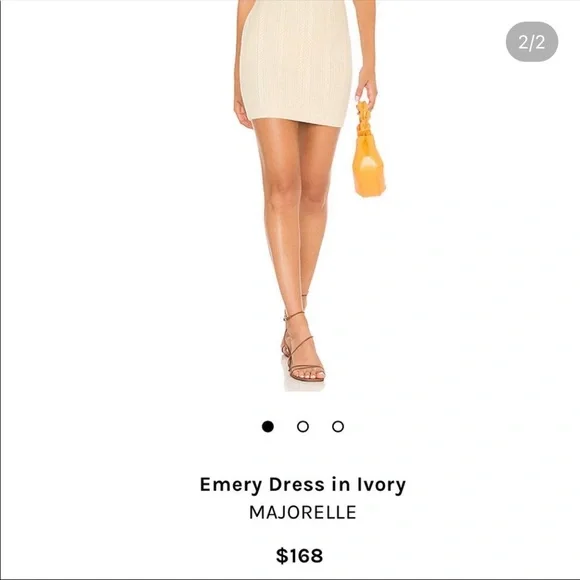 Revolve x Majorelle Emery dress in Ivory - Picture 2 of 3